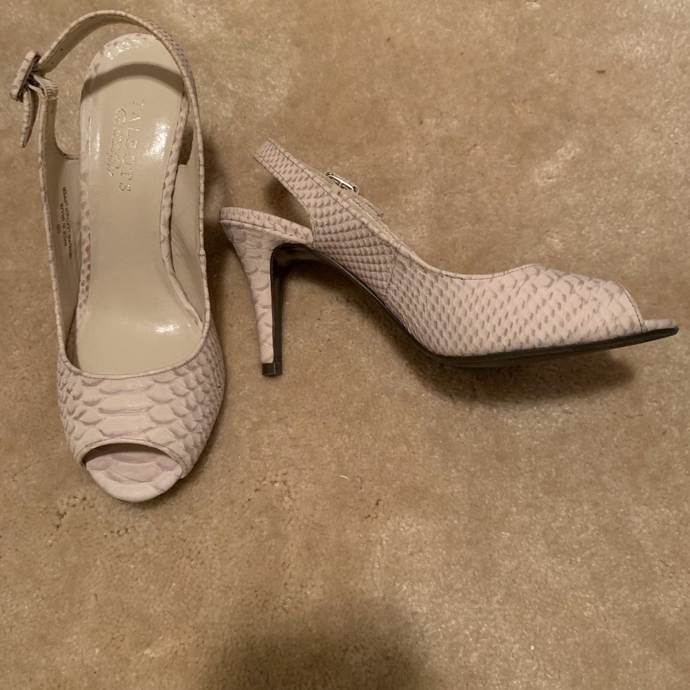 Talbots Cream Print - Picture 2 of 4